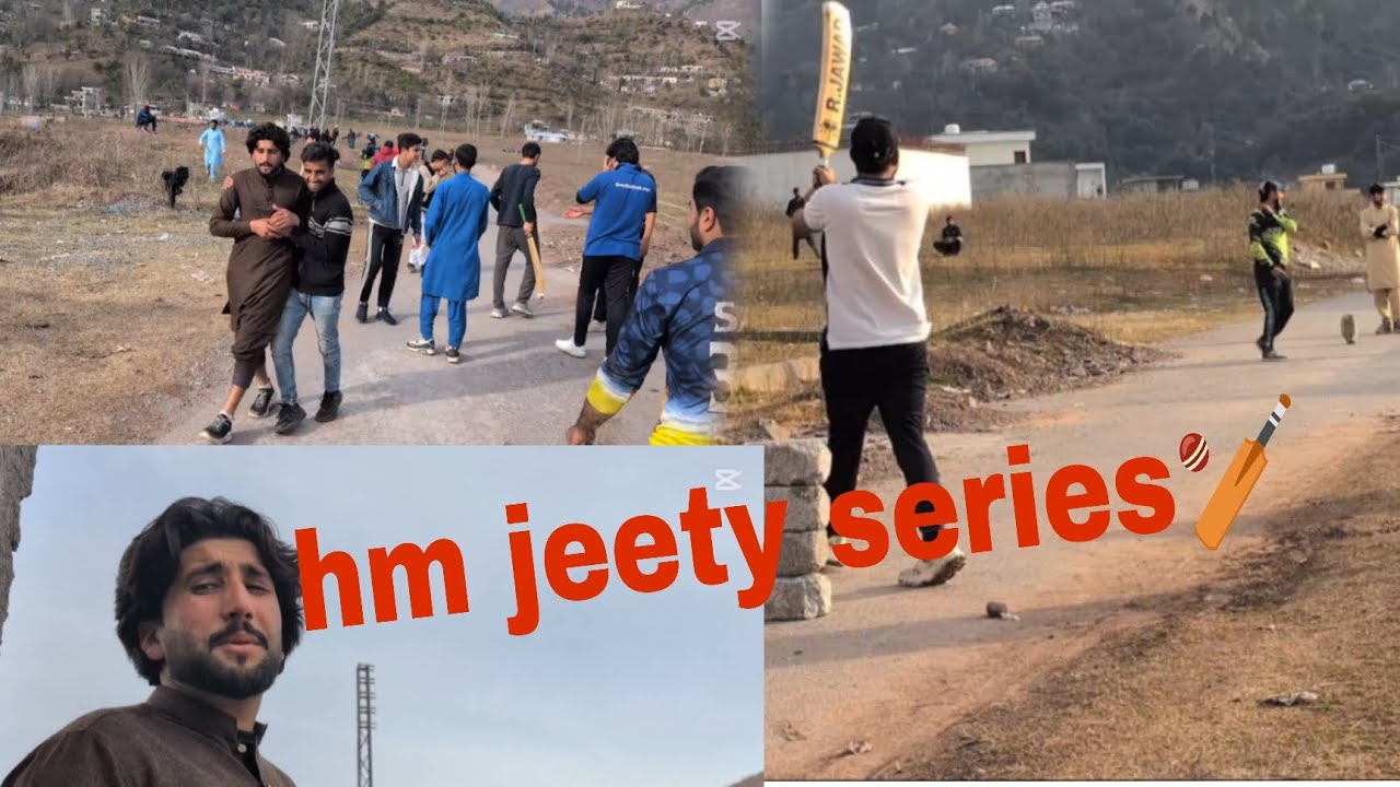 Sageer vs umer🏏❤️ series ka plha match hr ky bi series Jeet gy❤️🏏👑