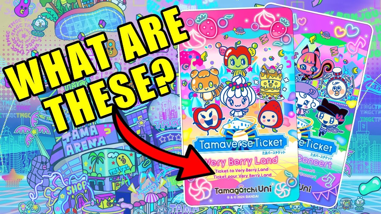 Как пользоваться магазином билетов Tamaverse в Tamagotchi Uni