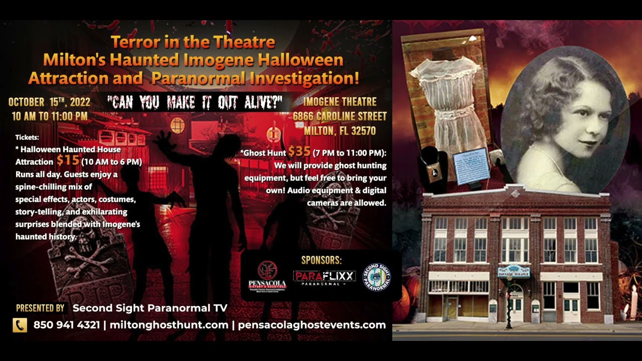 Terror in the Theater Milton's Haunted Imogene Halloween Attraction