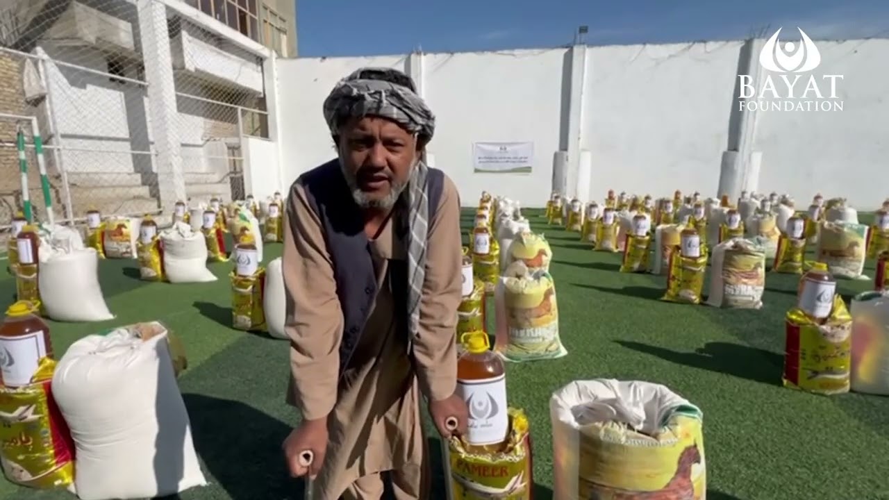 Bayat Foundation distributes food aid in Balkh | بنیاد بیات در بلخ کمک&zwnj;های غذایی توزیع کرد