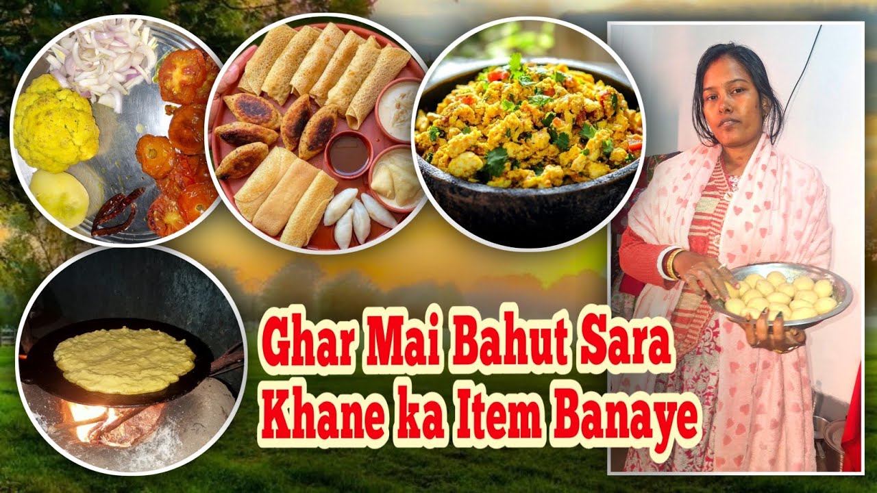 Ghar Mai Bahut Sara Khane ka Item Banaye || vlog video 