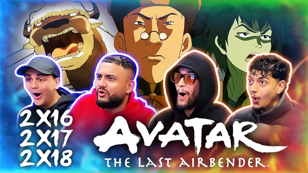 BROTHERS watch AVATAR: The Last Airbender 2x16 - 2x18 | FIRST TIME REACTION