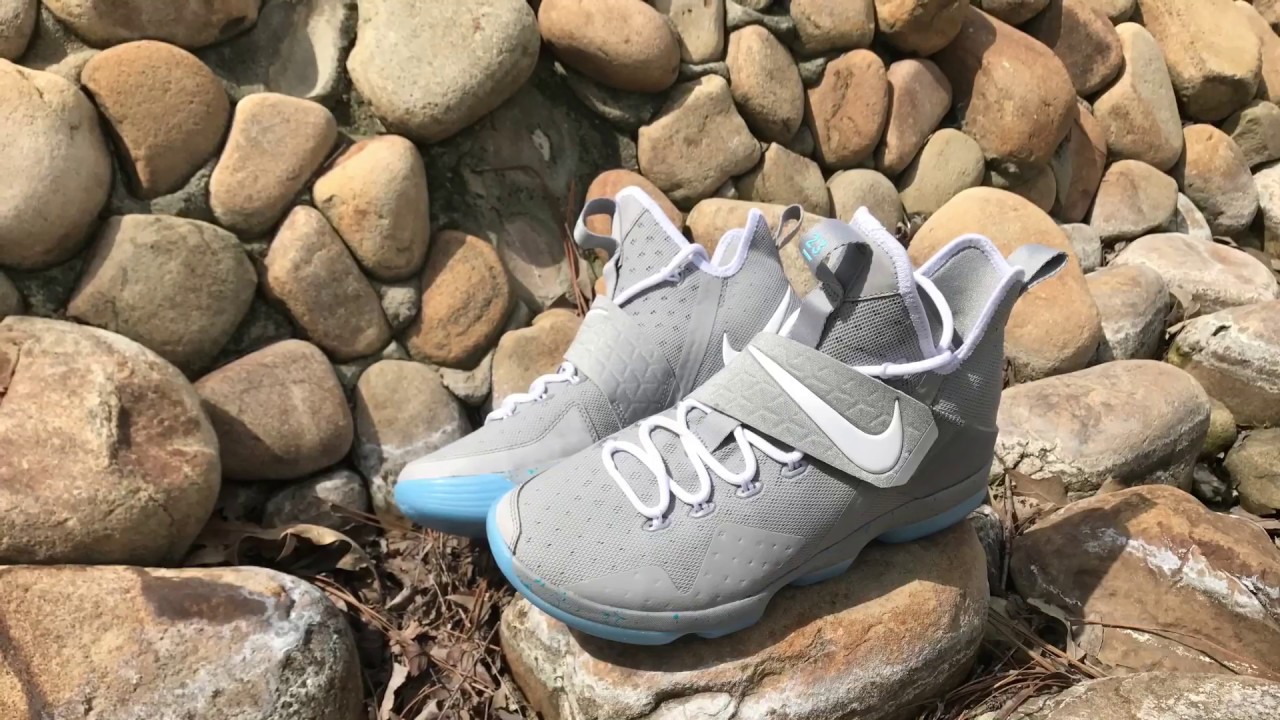 Lebron 14 Mag detailed look and on foot