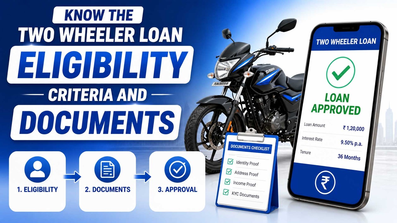 Two-Wheeler Loan Eligibility Criteria and Documents &ndash; Check Before Rejection! | Bajaj Markets