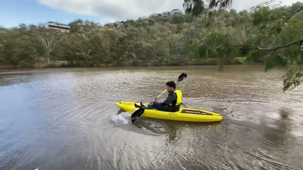 #kayaking @Barwon river Geelong Australia.