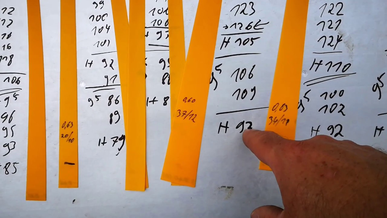 Geschwindigkeits Test, von zugesendeten Bändern -  max Speed 126 m/s