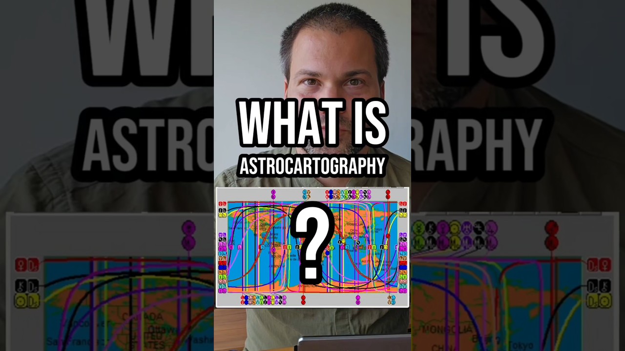 What is AstroCartoGraphy? #astrocartography #astrology