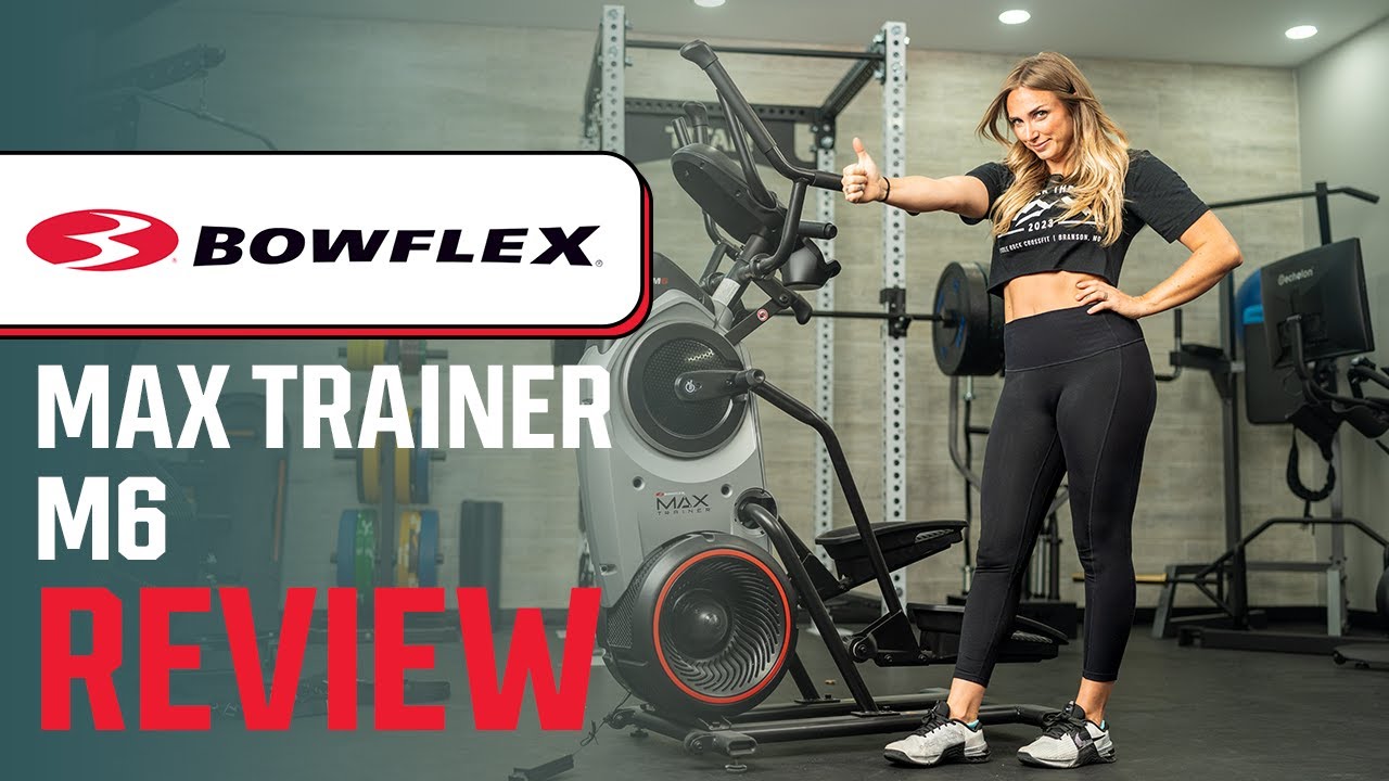 Bowflex Max Trainer M6: компактный, высокоэффективный эллиптический тренажер!