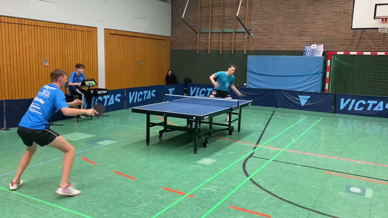 Kluger Taktiker vs moderner Abwehrstratege!!! David Pfabe (TTR 2.068) vs Markus Grothe (TTR 2.120)🏓