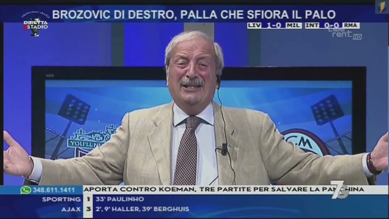 LIVERPOOL-MILAN 3-2 CRUDELI SI ILLUDE CON BRAHIM DIAZ DIRETTA STADIO 7 GOLD TIZIANO CRUDELI