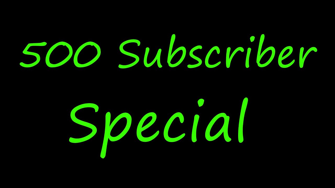 500 SUBSCRIBERS SPECIAL!!!   SportplatzHD
