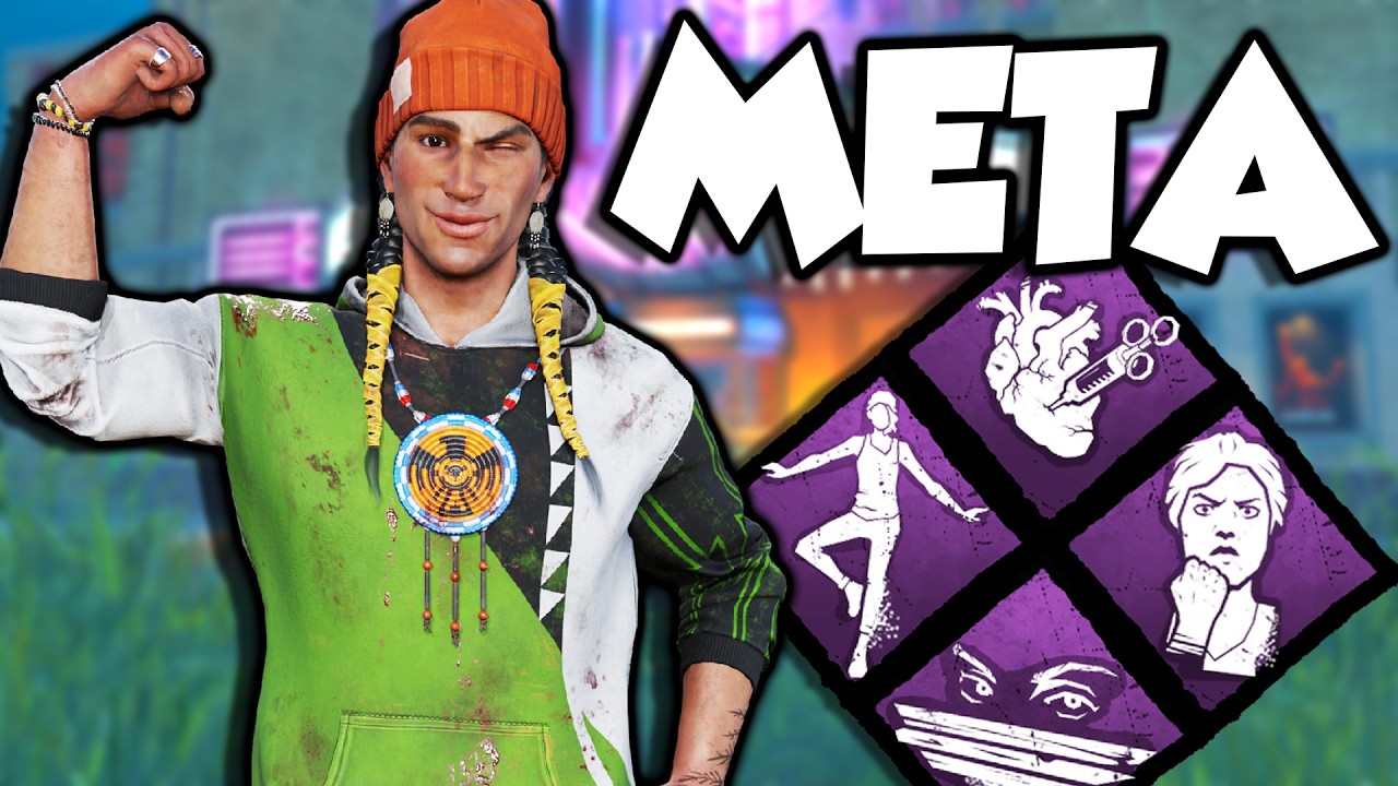 DESTROYING KILLERS WITH THE META SURVIVOR BUILD - Dead by Daylight