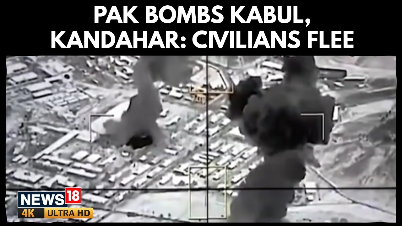 Afghanistan Vs Pakistan War | Kabul, Kandahar Hit — Thousands Flee Amid Bombing | Trending | 4K