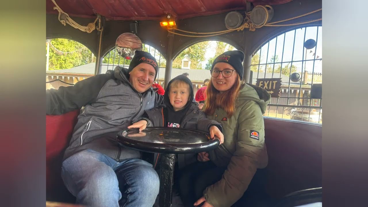 Opening day 2026 Alton Towers after dark.