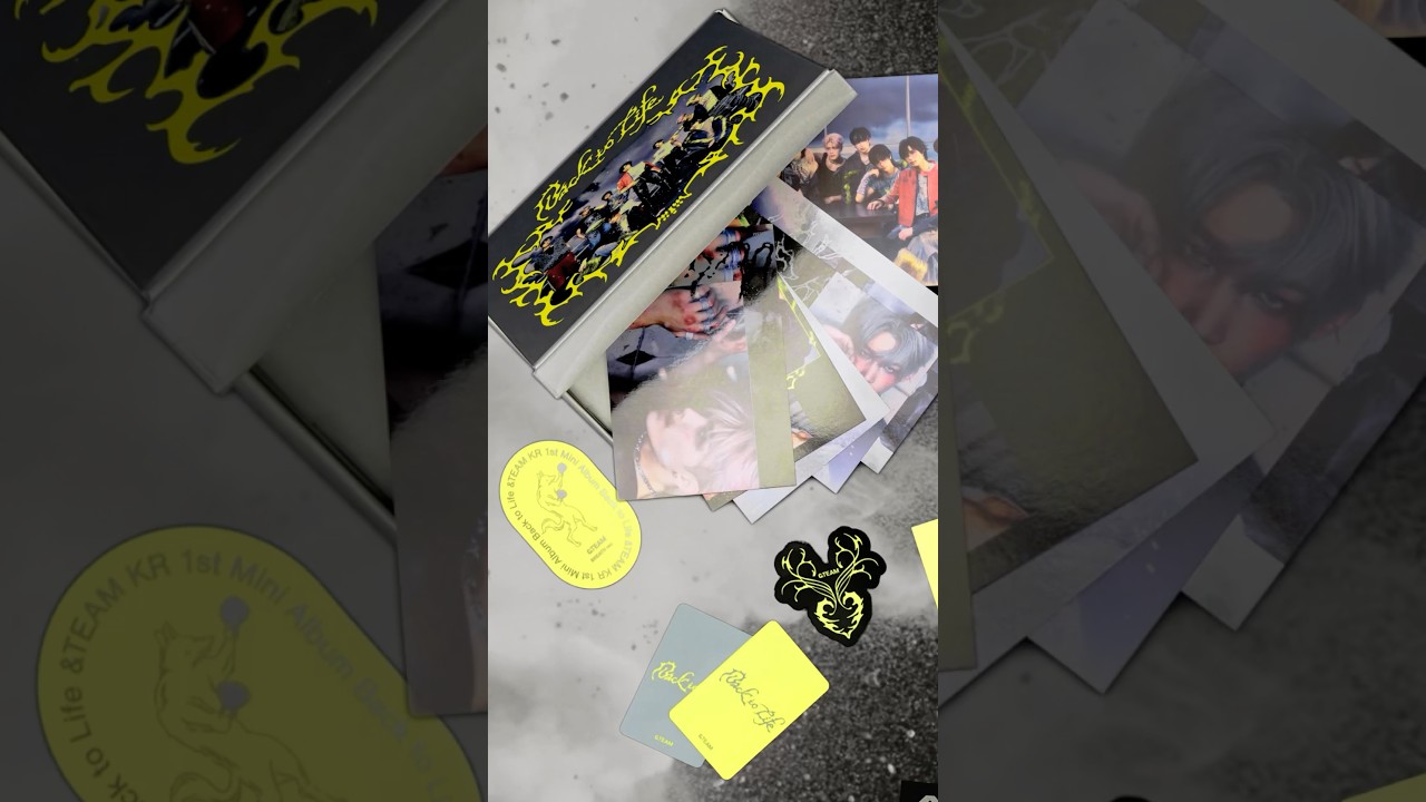 &TEAM KR 1st Mini Album 'Back to Life' Stop Motion Clip 