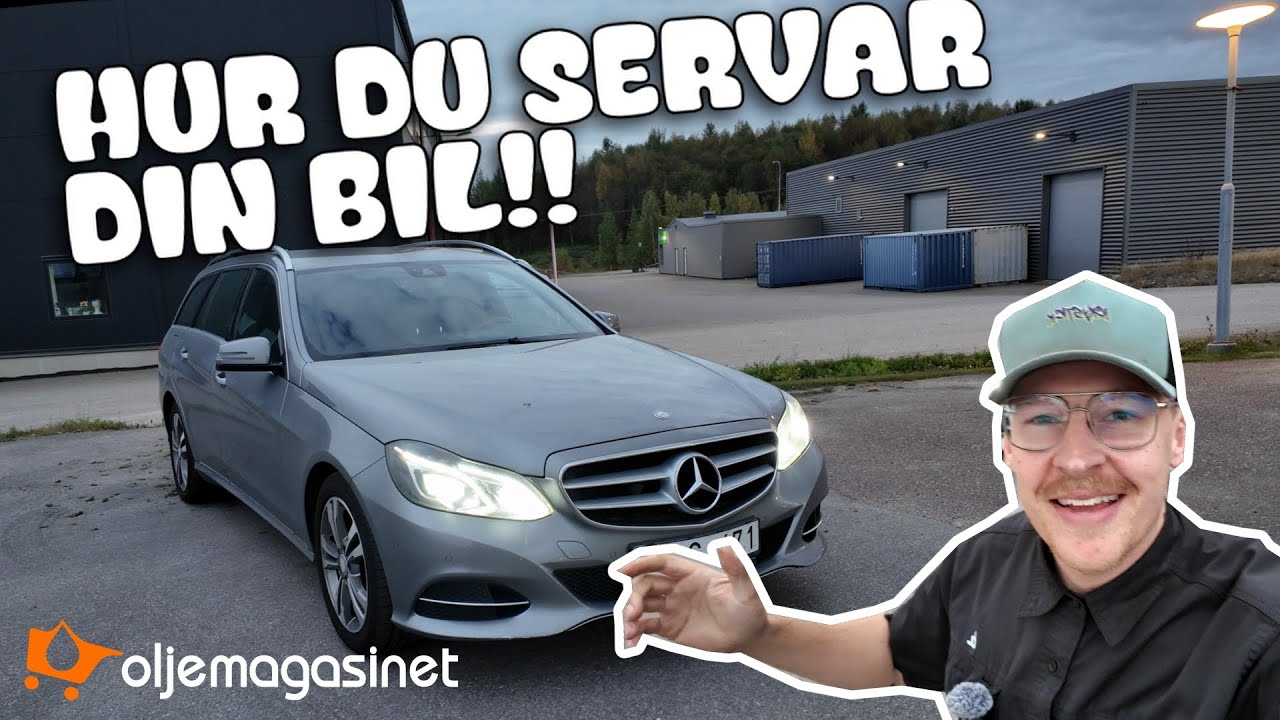 Byt olja SJÄLV med dessa ENKLA STEG!!