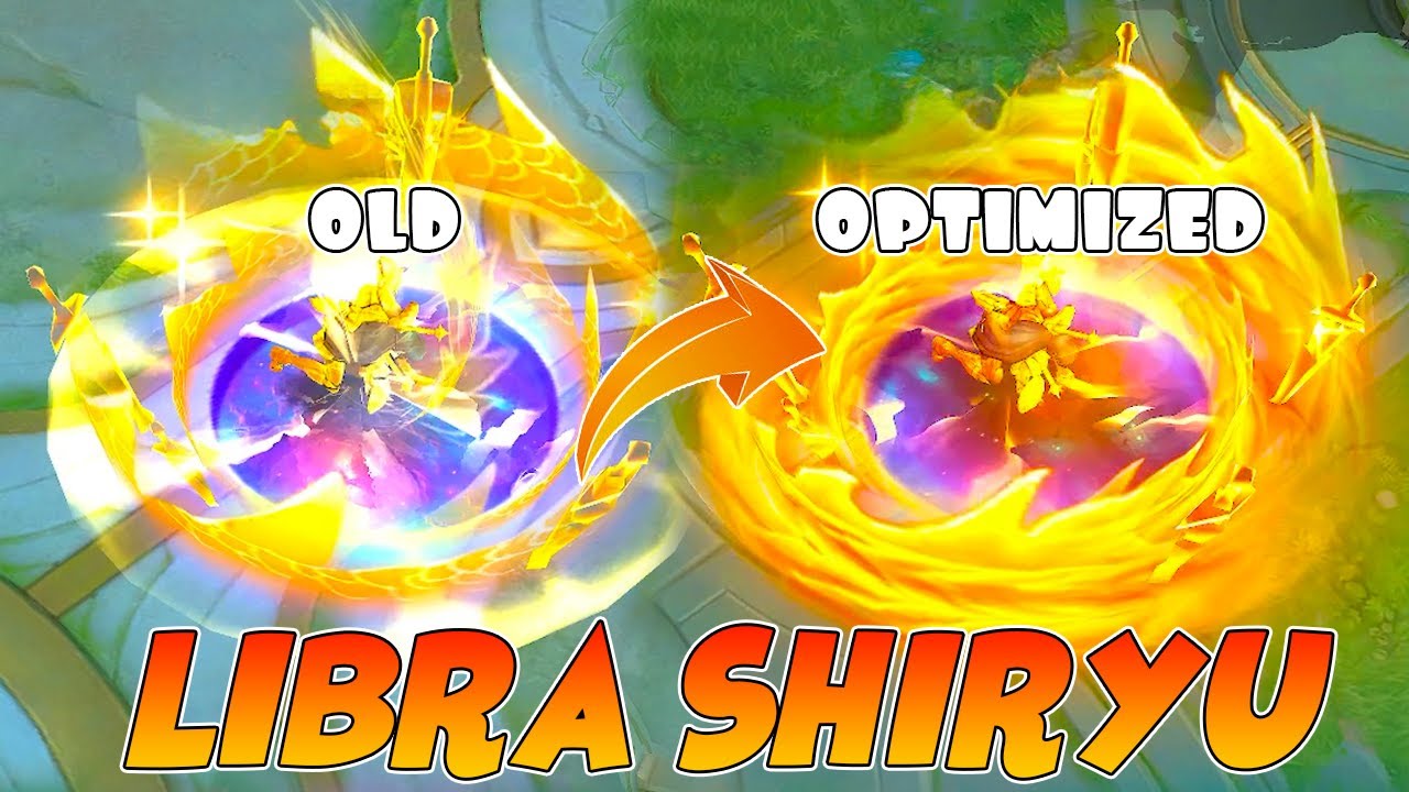 Chou Libra Shiyu Skin Optimization VS OLD Skill Effects