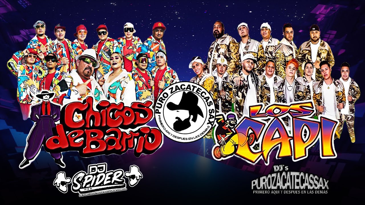 😍 Chicos De Barrio ft Los Capi Mix 🤠 (Dj spider ) pzs
