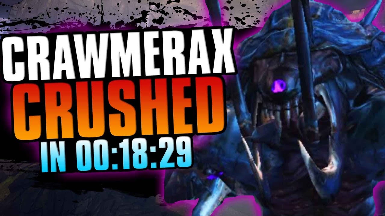 Crawmerax CRUSHED in 18 seconds! - Borderlands Remastered