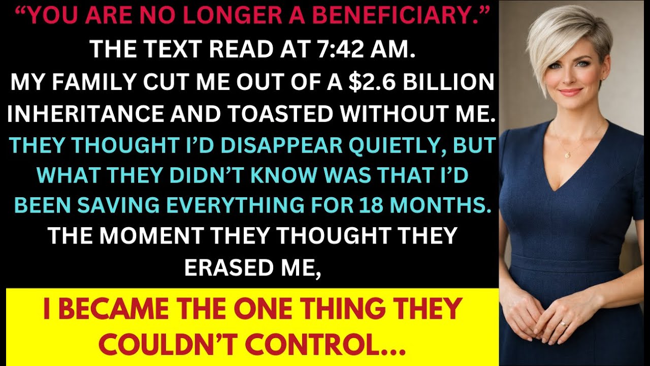 MY FAMILY CUT ME OUT OF A $2.6 BILLION INHERITANCE&mdash;I DISAPPEARED AND TOOK CONTROL OF ALL OF IT