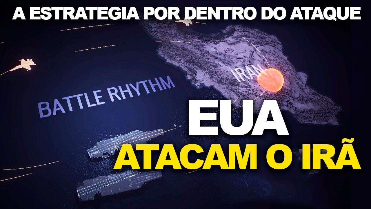 Por que os EUA usaram Dois Porta-Aviões e o Ritmo Insano de Guerra no Irã?