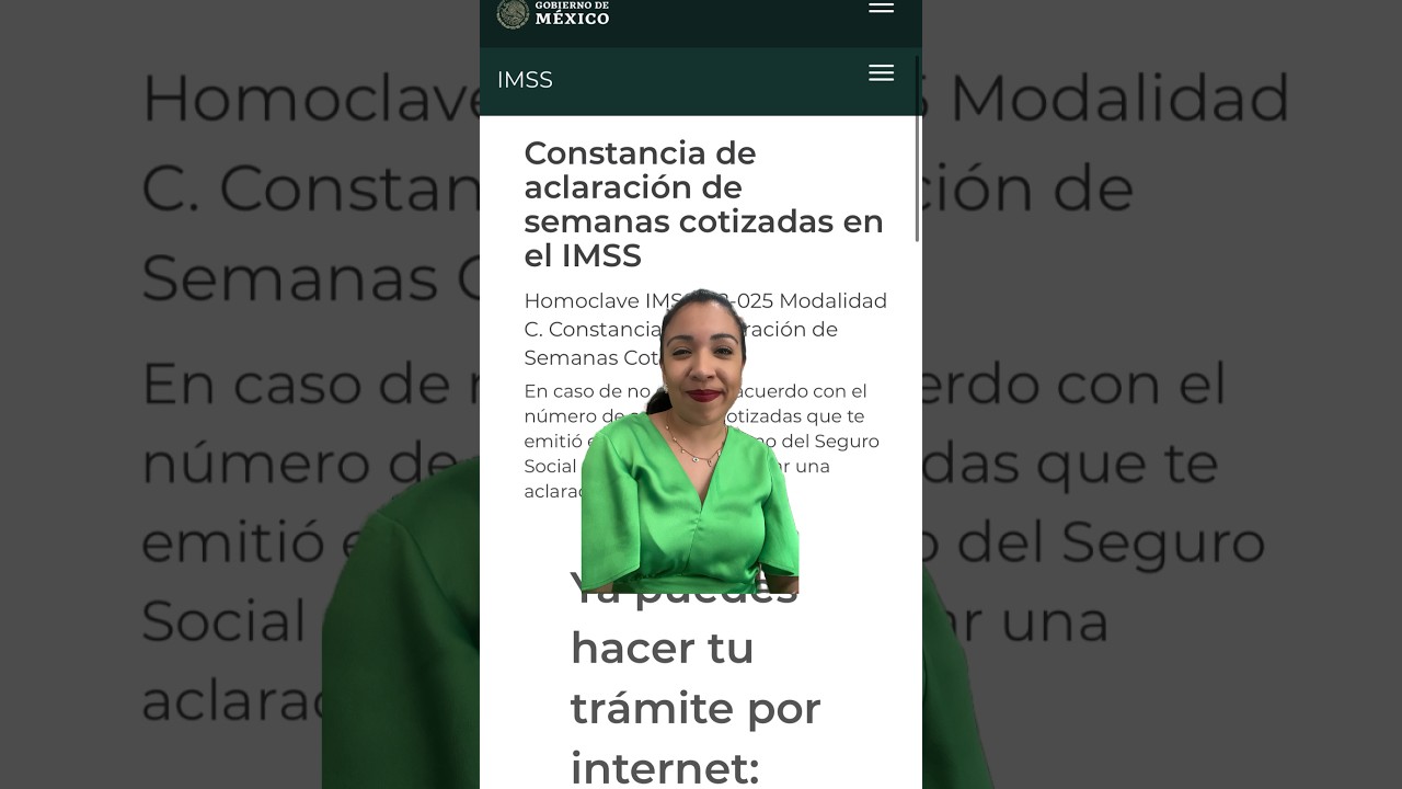 &iquest;Te faltan semanas en el IMSS? 🏛️🤔 &iexcl;Haz una aclaraci&oacute;n as&iacute;!