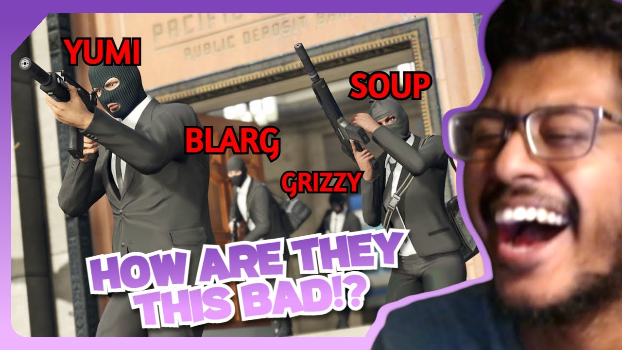 Как эти головорезы могли быть ТАКИМ УЖАСНЫМИ? | Реакция на ХУДШУЮ команду ограблений в GTA 5 за в...