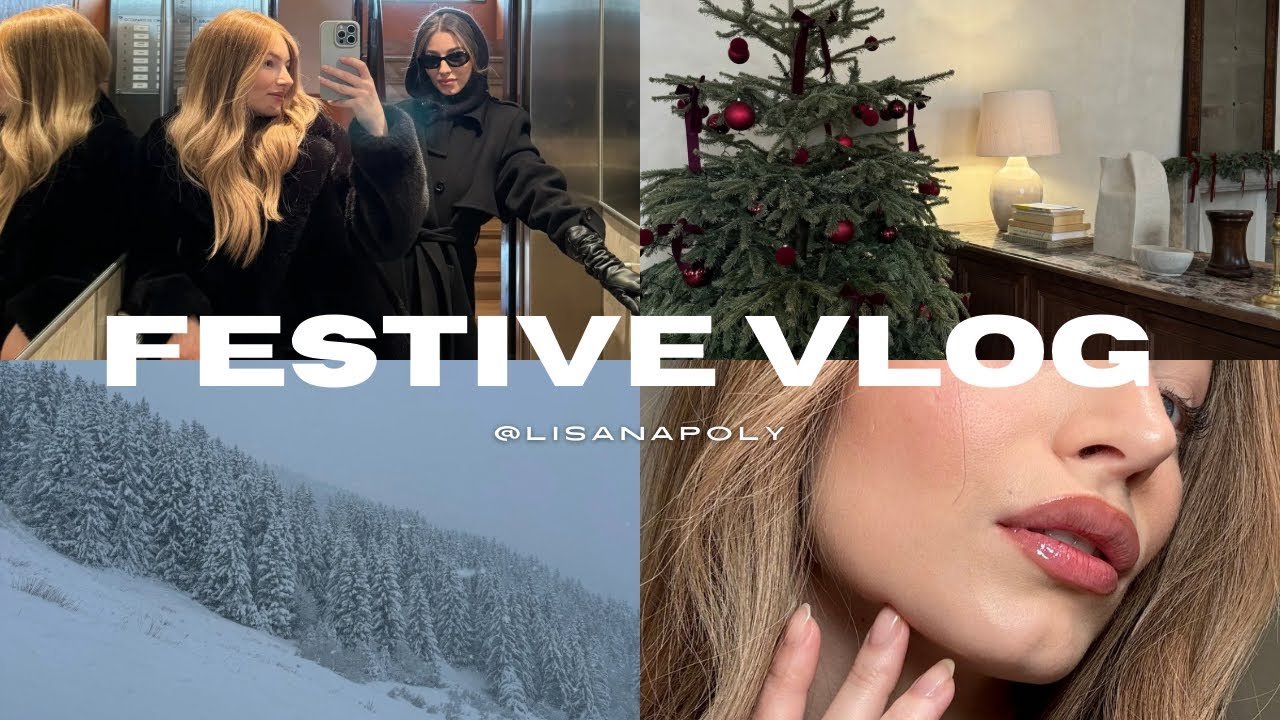 Christmas vlog : skiing in Méribel, sunny Nice and my new favorite lip combo