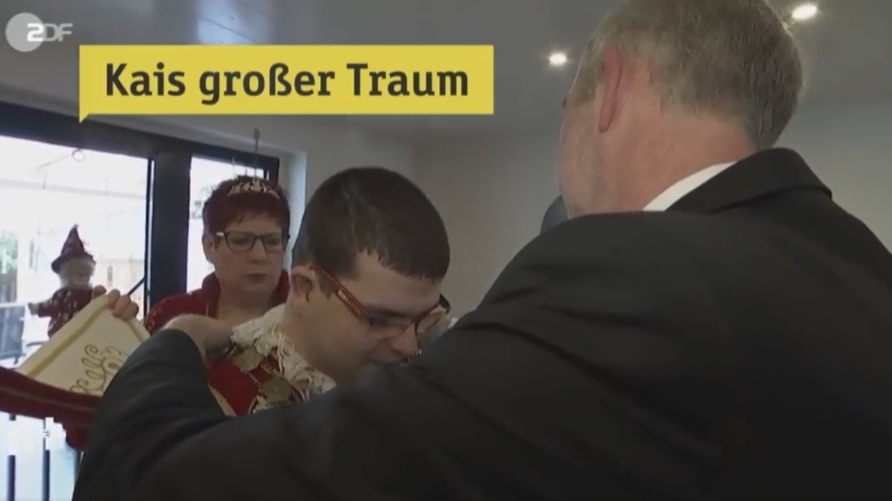 Ein Karnevalsprinz mit Autismus