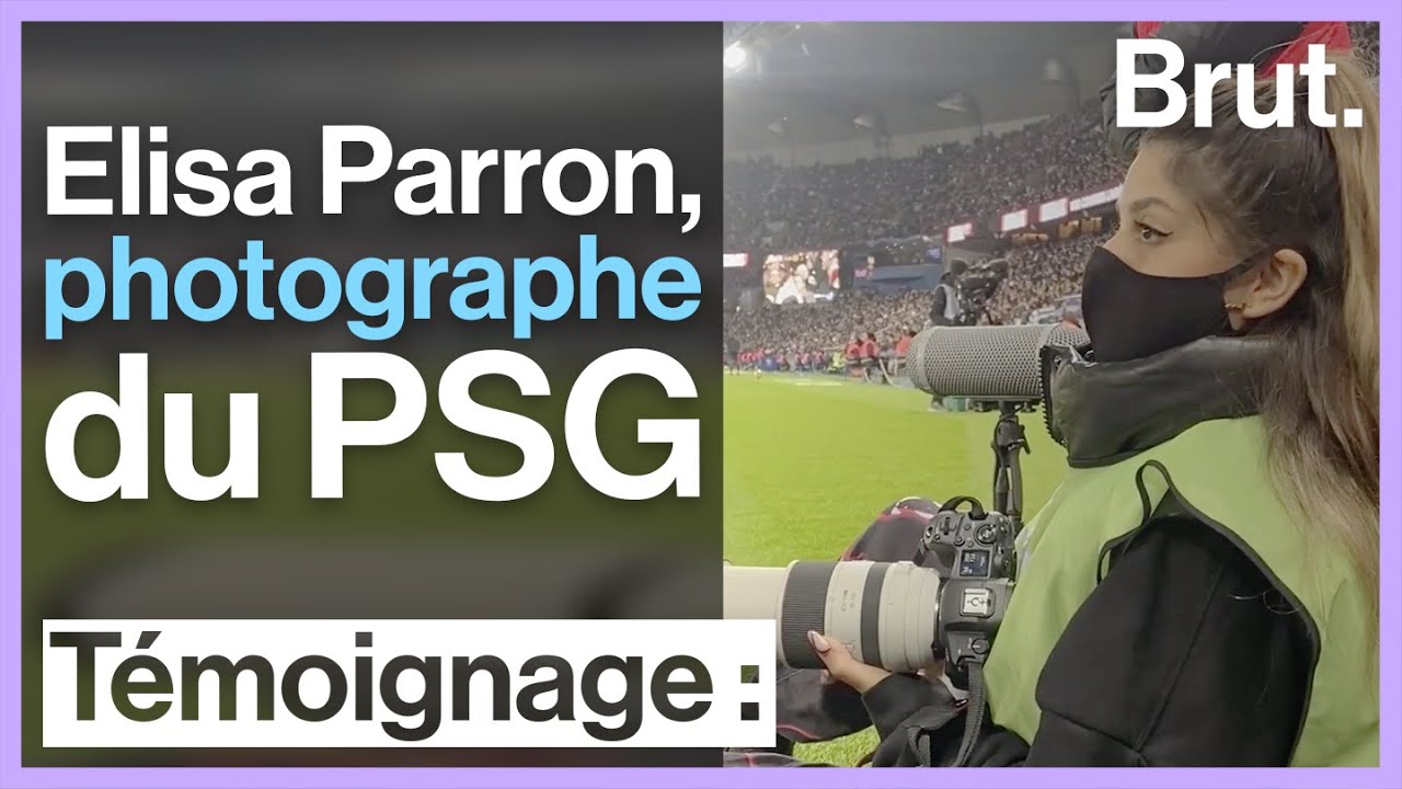 Un jour avec Elisa Parron, photographe du PSG