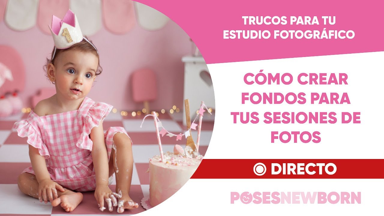 CÓMO CREAR FONDOS PARA TUS SESIONES DE FOTOS