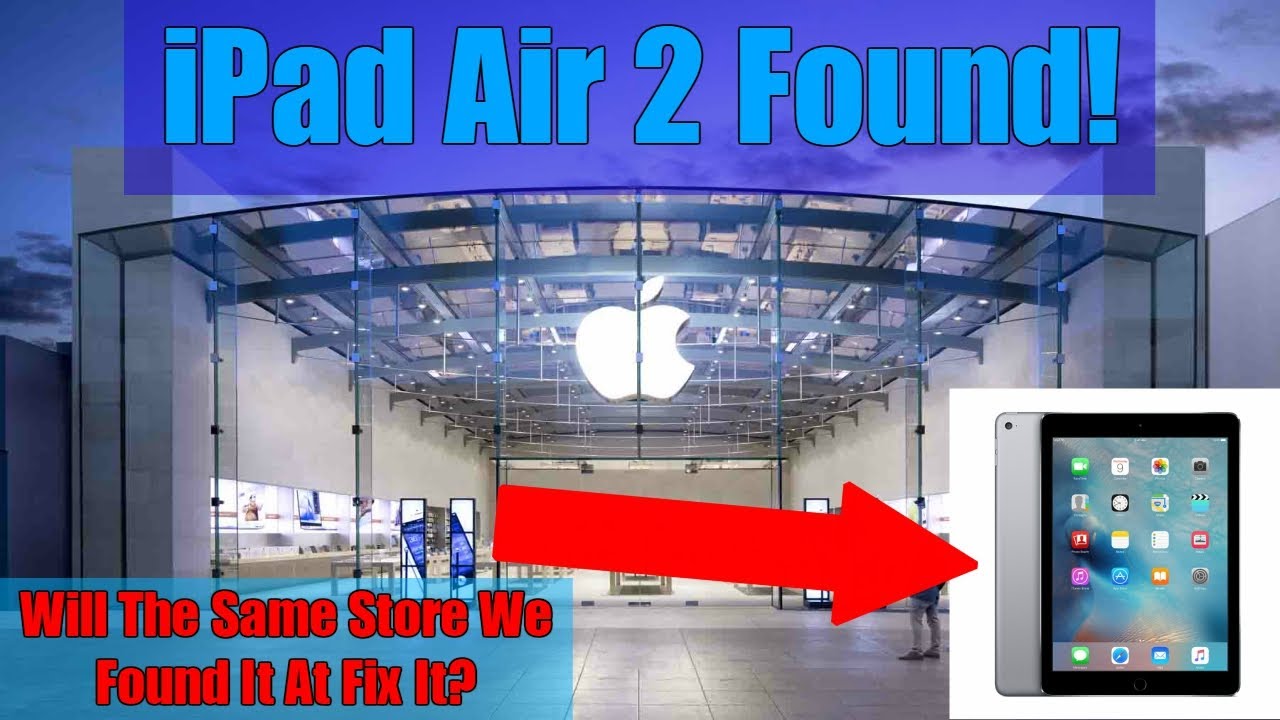 BRINGING IPAD APPLE THREW AWAY BACK TO APPLE STORE! Found iPad Air 2 Dumpster Diving At Apple Store!