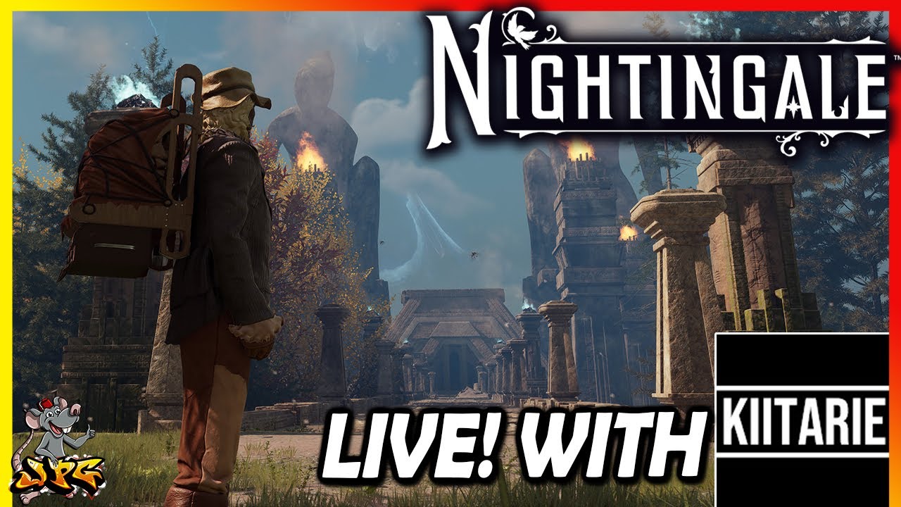 NIGHTINGALE Realms Rebuilt - 3 BOSSES! with @kiitarie Live