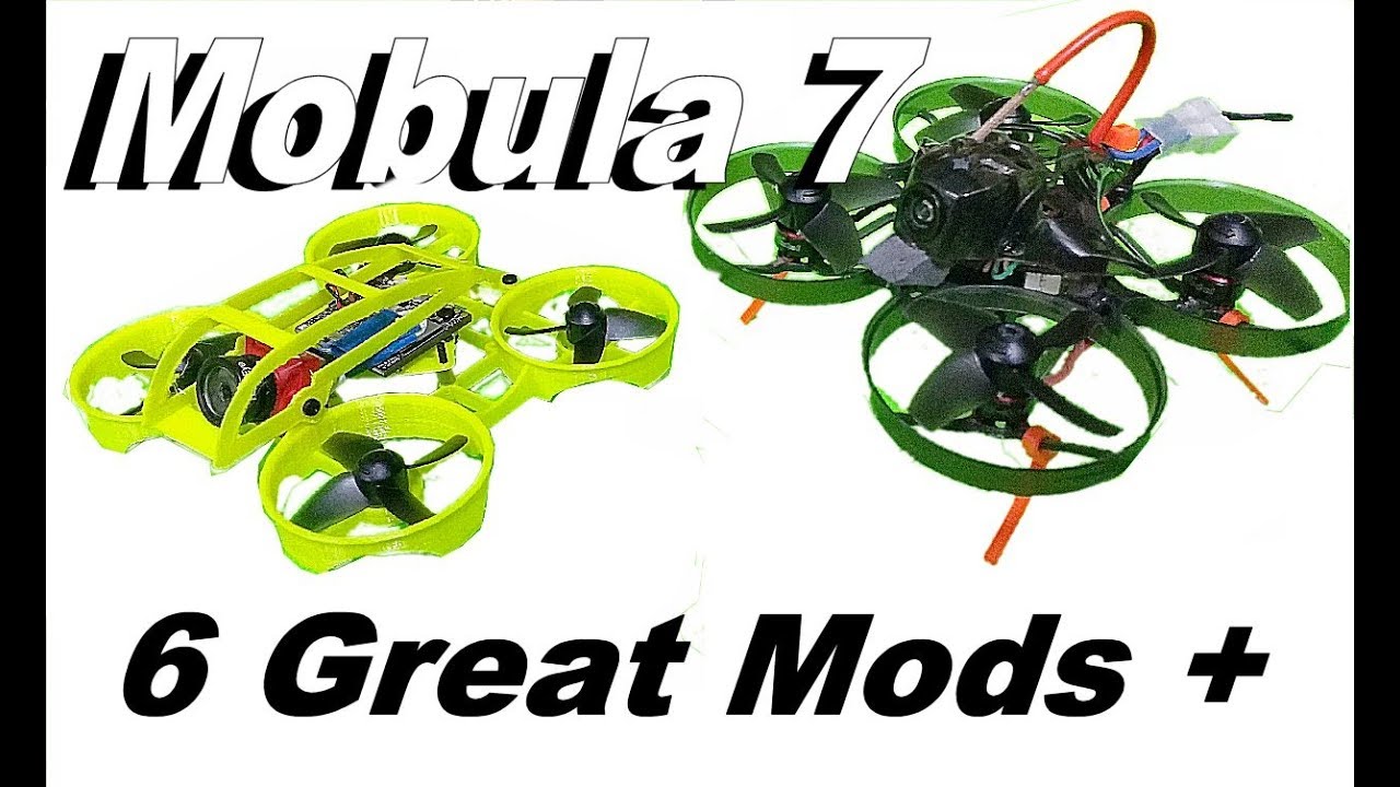 6 Great Mods for your Mobula 7  Palm Size Drone, plus  MIA Frames for Caddx Turtle V2