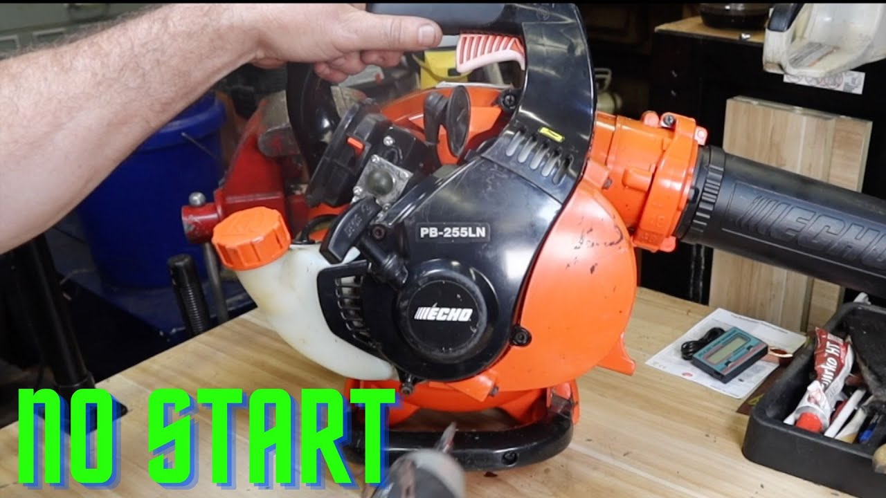 Echo PB255-LN blower - No Start Diagnose and Repair