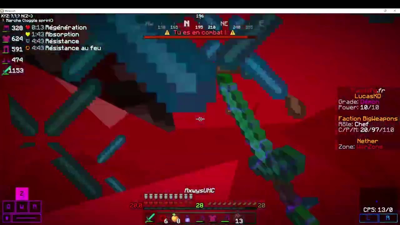 pactify pvp nether contre les randoms