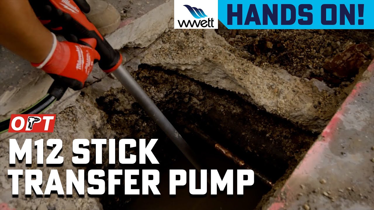 Познакомьтесь с насосом M12 Stick Transfer Pump 2579-20 на WWETT '22!