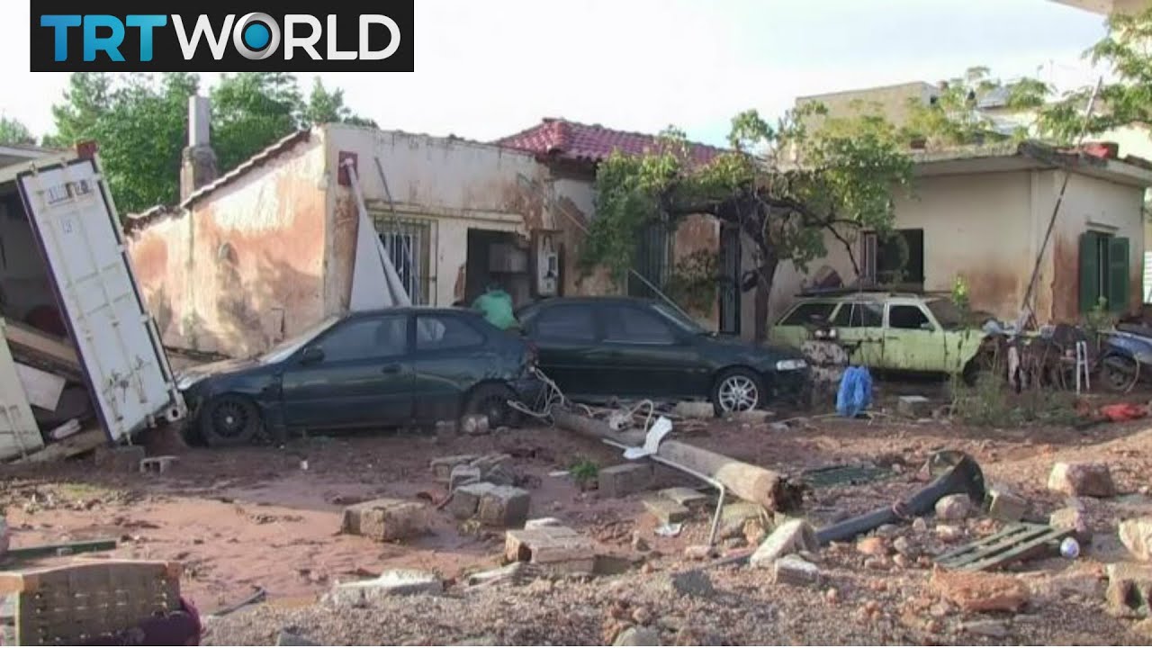 Greece Floods: Hundred homeless in two towns west of Athens