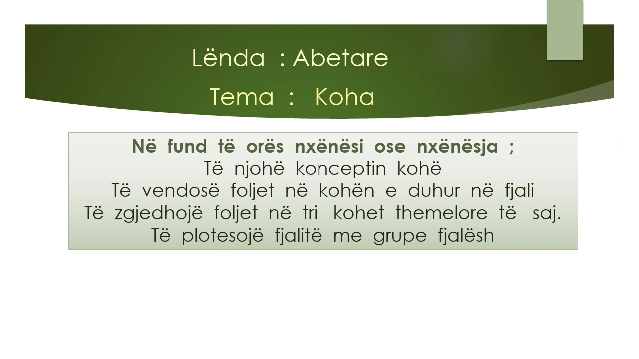 Koha _ Fletê  pune  ( Etleva Nishku )