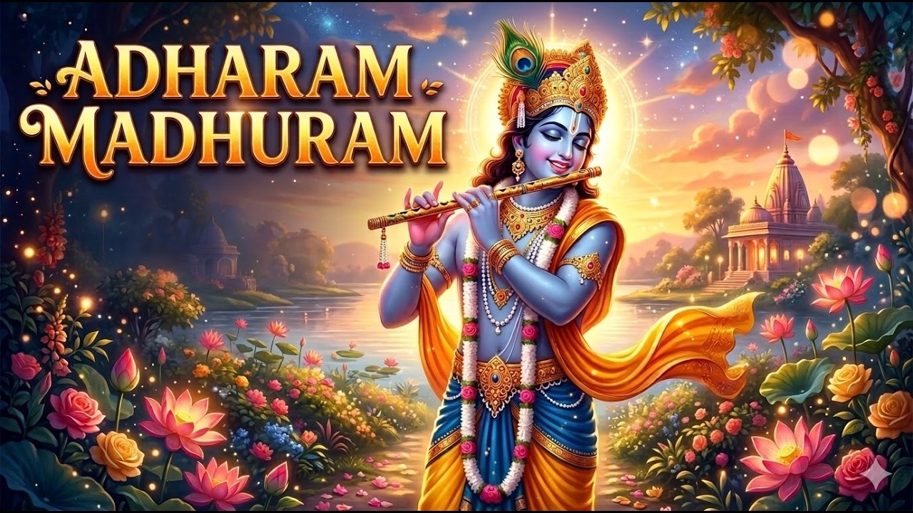 Adharam Madhuram   Madhurashtakam   Krishna Bhajan   Roshini Pandey   Peaceful Bhajan 2026