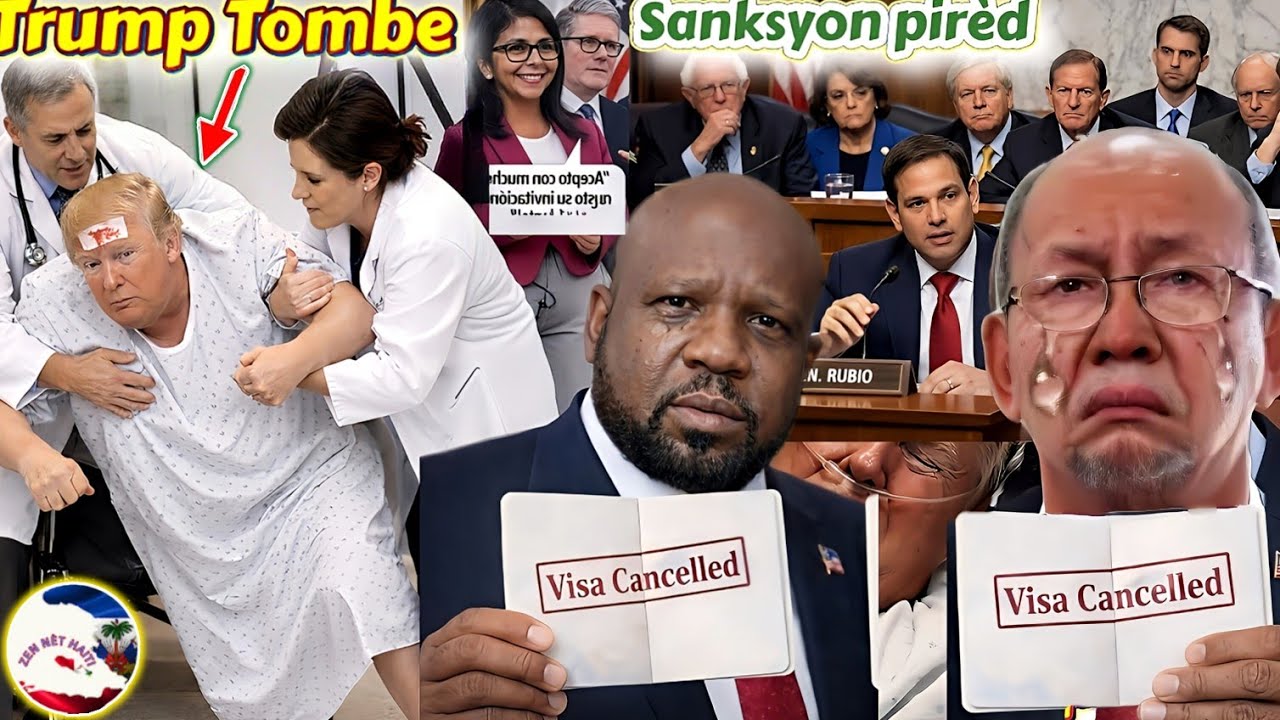 29 Janv Tansyon an Jete Trump ka Grav Visa 2lòt Manb ak 1 minis koupe Dosye TPS Marco Rubio Reyaji