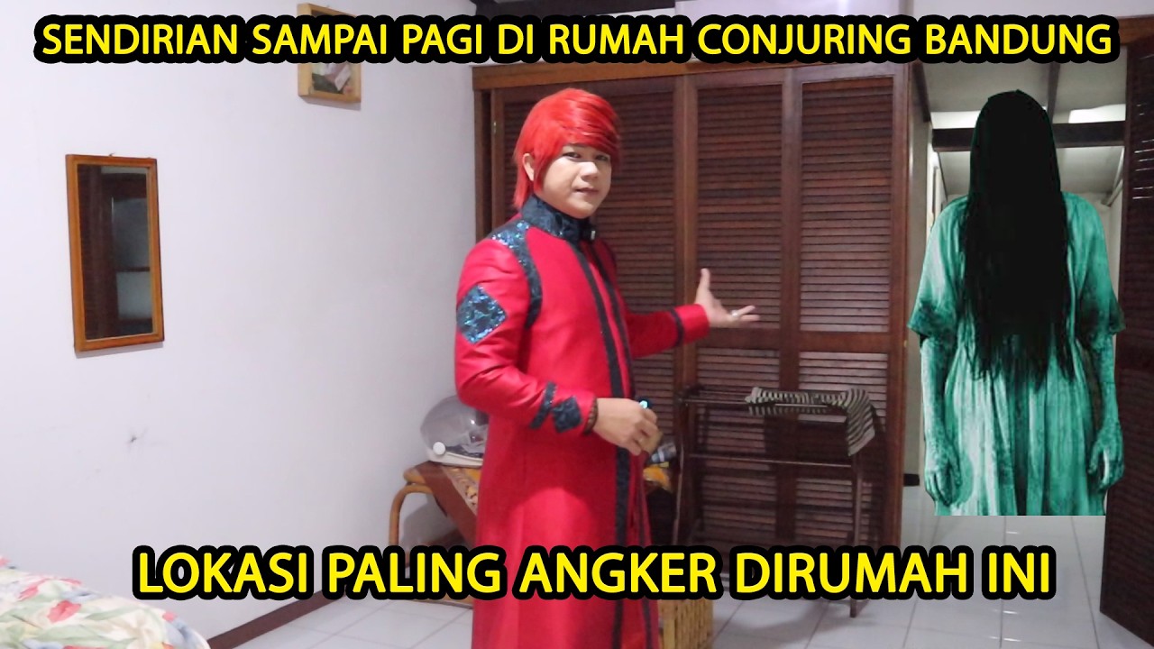 UJI NYALI DI RUMAH CONJURING BANDUNG ‼️ ADA SUARA KUNTILANAK DAN KETUKAN PINTU - ILMU MERAH