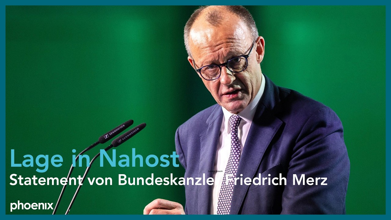 Friedrich Merz zur Lage in Nahost - Statement des Bundeskanzlers | 01.03.2026