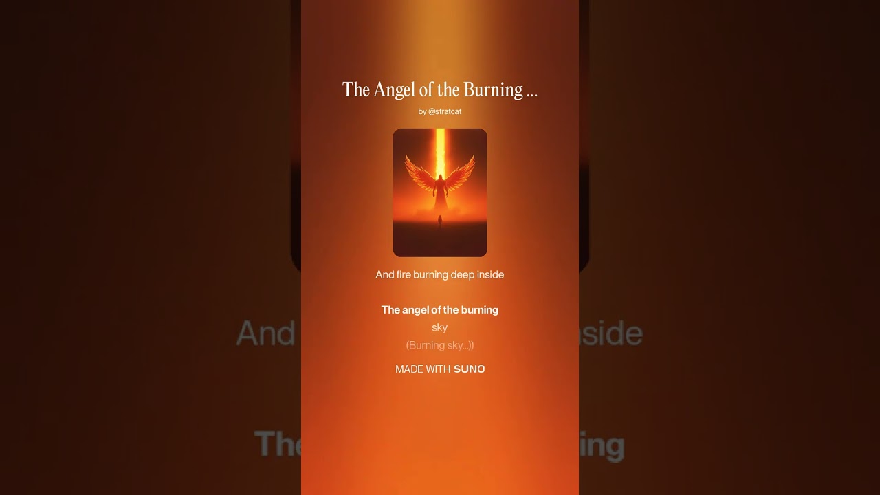 The Angel of the Burning Sky