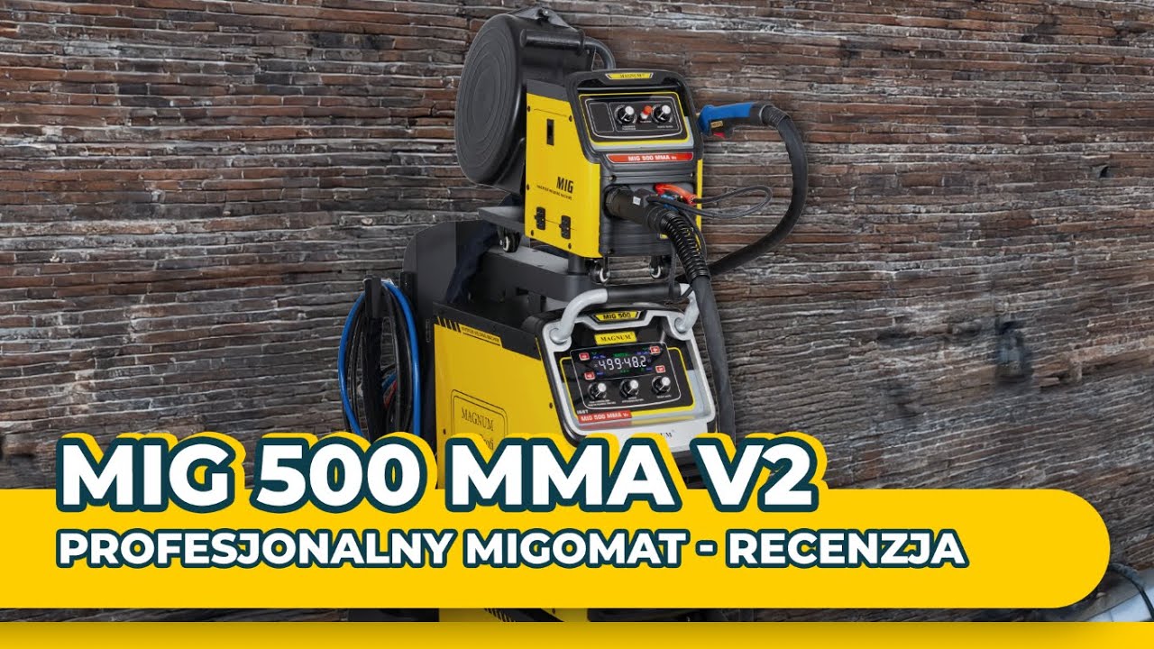 MAGNUM MIG 500 MMA V2 - recenzja i test spawarki 🔥💪