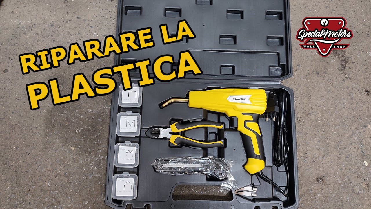Riparare la Plastica con la Plastic Welding Gun
