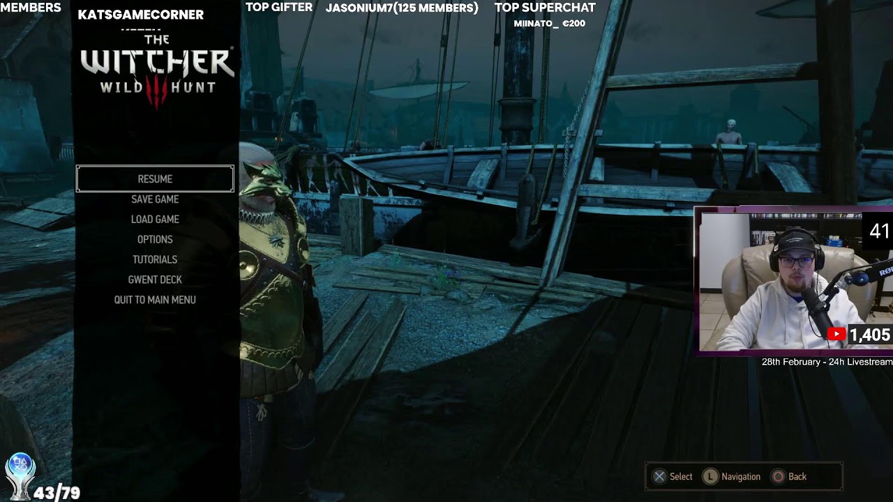 100% THE WITCHER 3 - TROPHY HUNTING
