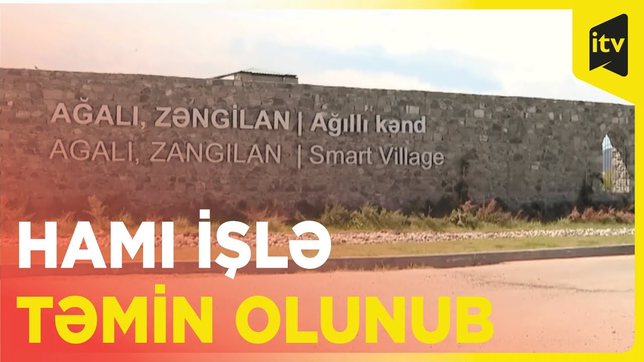 Ağalı kəndində həyat öz axarı ilə gedir