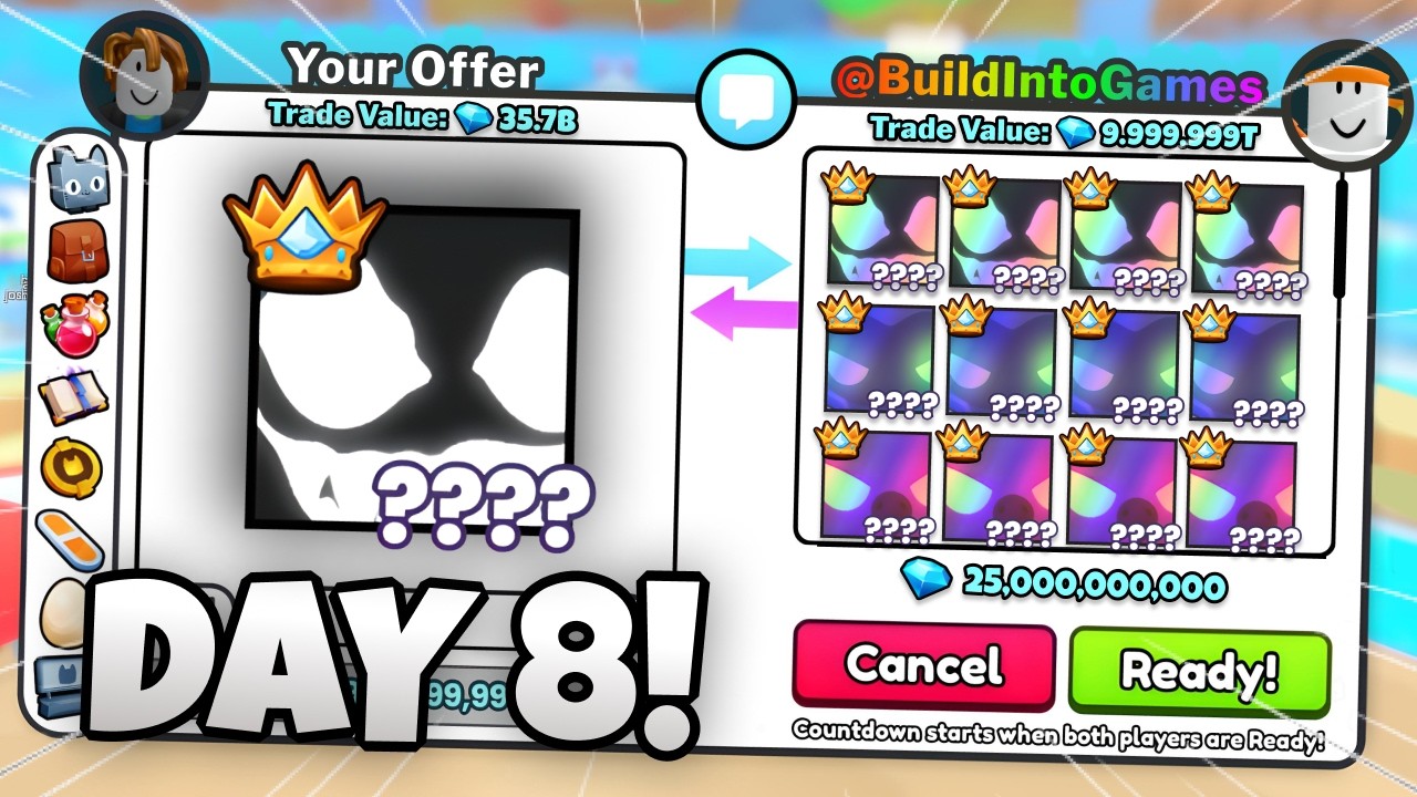 45 BILLION NET WORTH 📈 + ALMOST THERE! 🥳 - Titanic to Rainbow Titanic DAY 8!