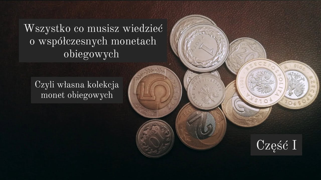 Współczesne monety obiegowe  Część I